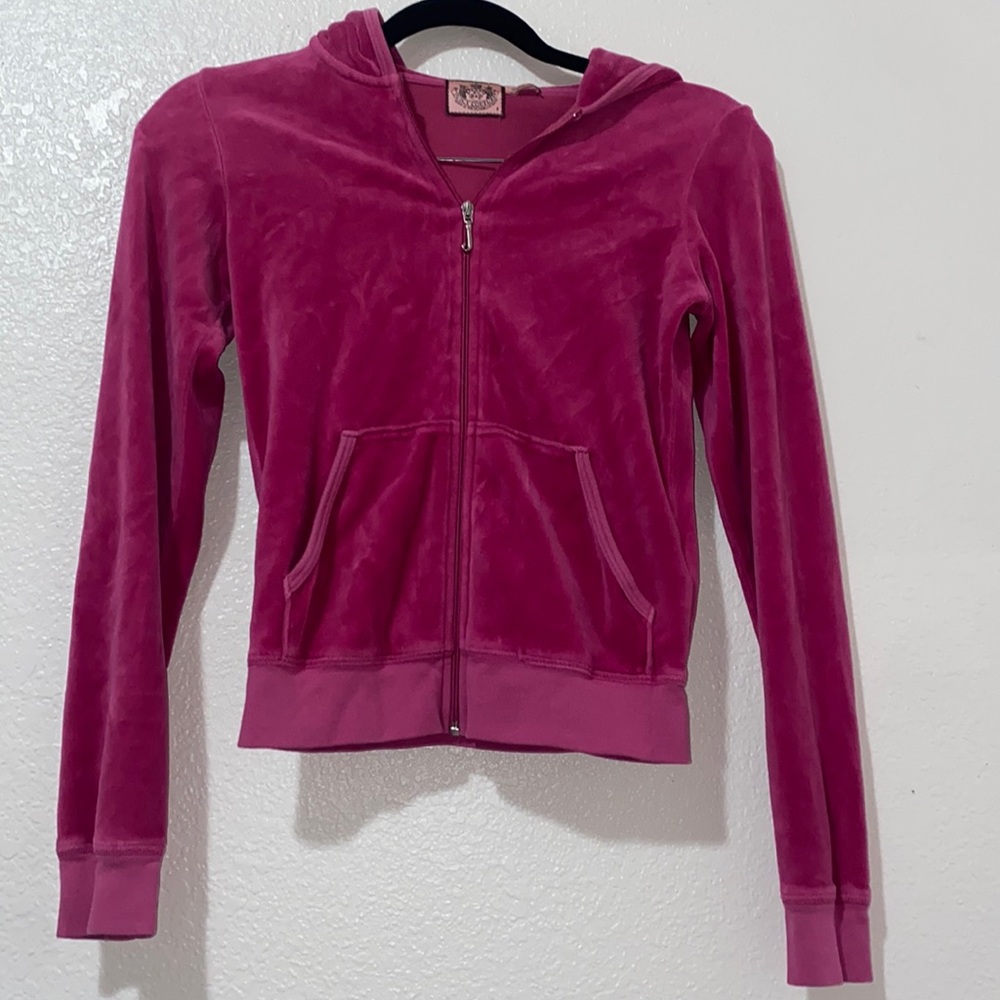 Juicy couture sweatshirt.